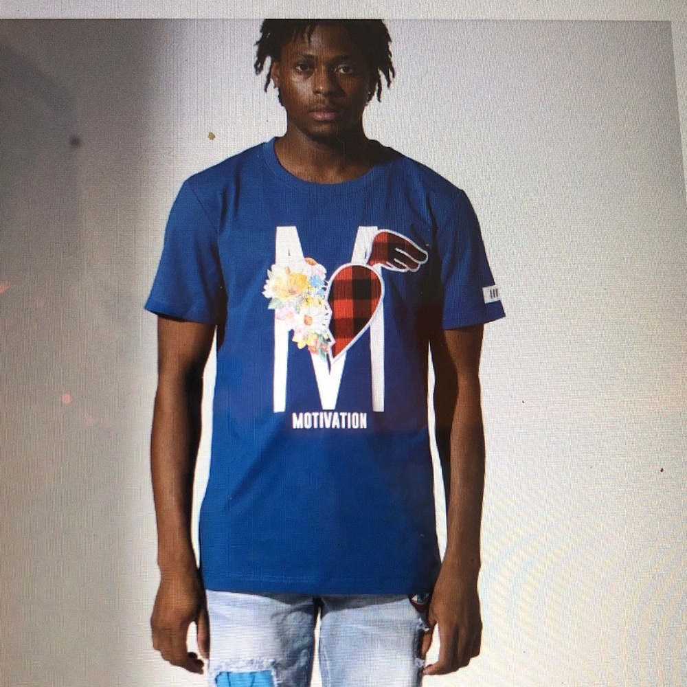 Fifth Loop Blue Graphic T-Shirt